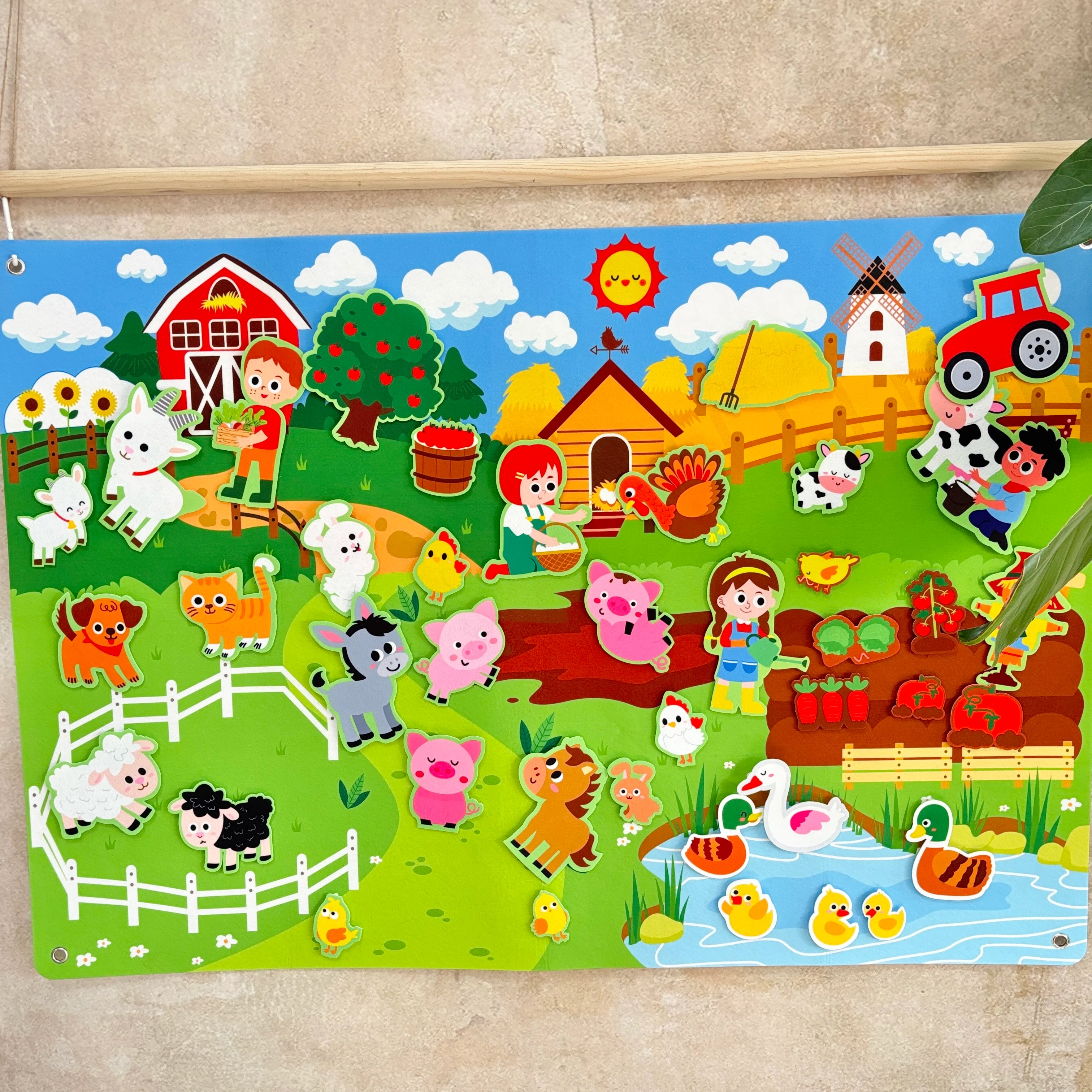 Felt Farm Play Mat
