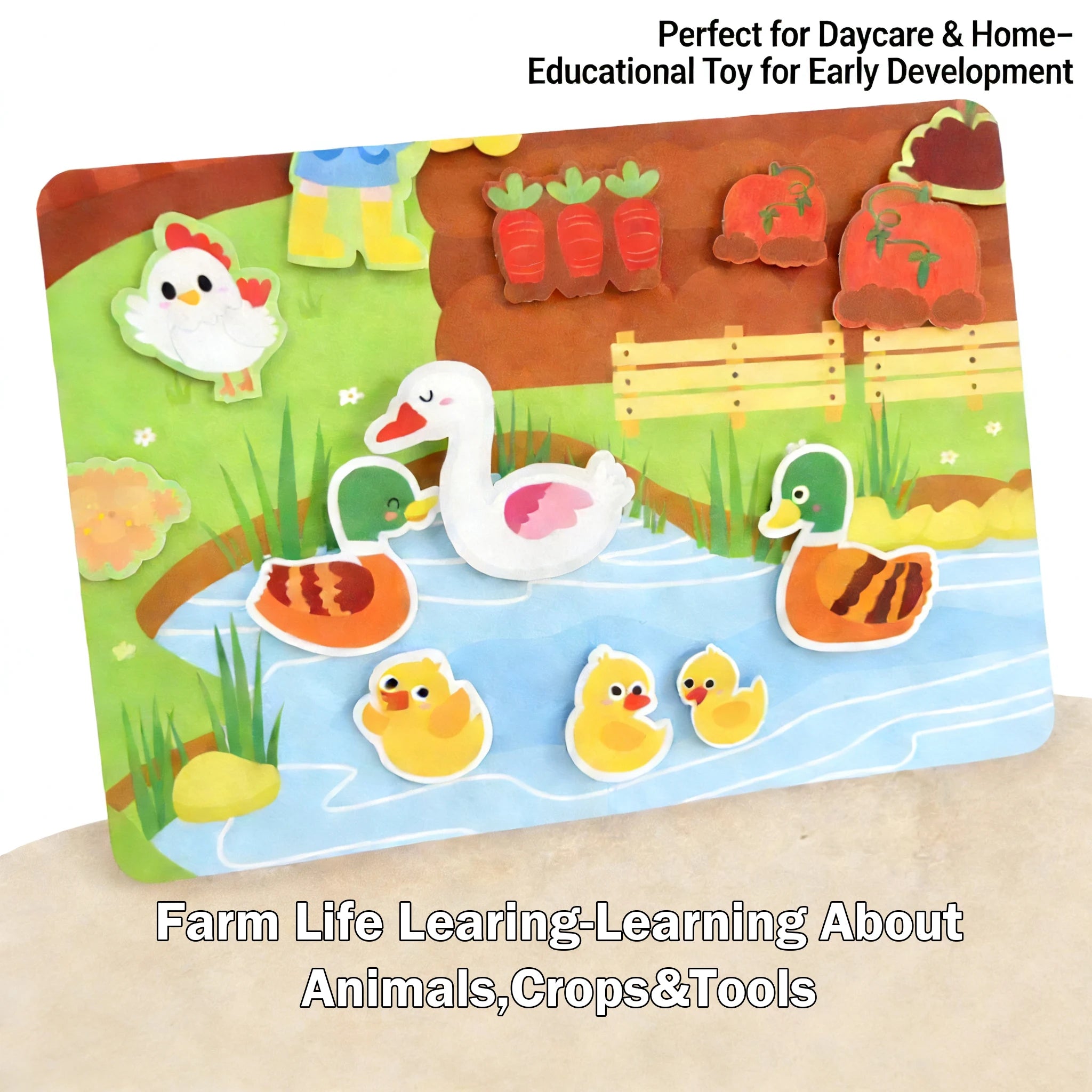 Felt Farm Play Mat