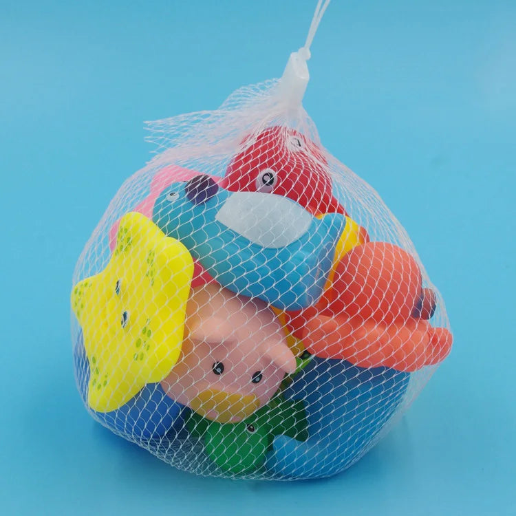 Squirt Animal Bath Toy Set (10 Pieces)