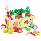 Wooden Sorting Trolley
