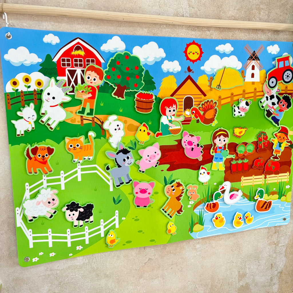 Felt Farm Play Mat