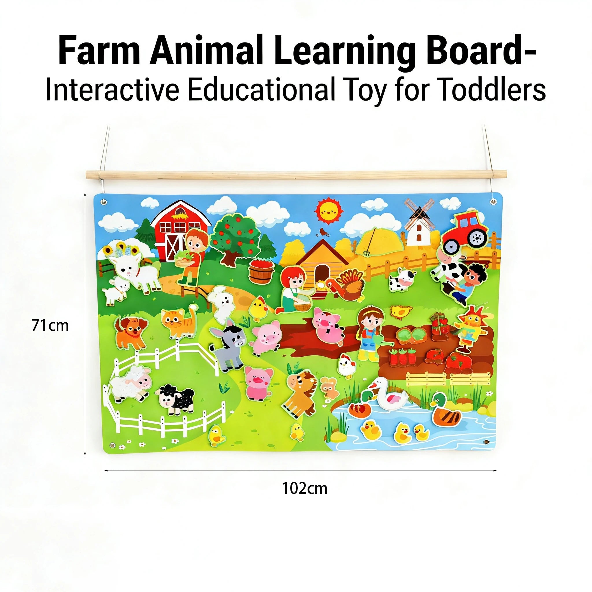 Felt Farm Play Mat