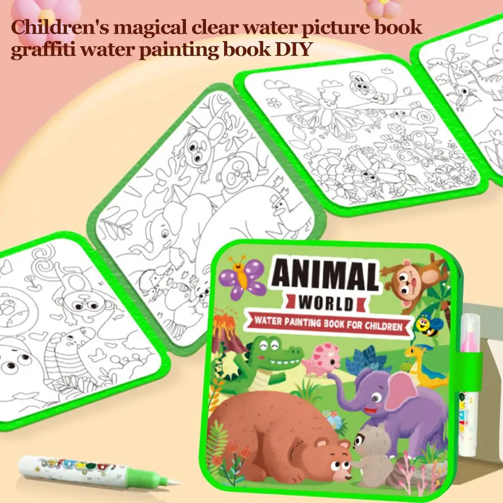 Magic Water Drawing Book