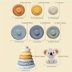 Silicone Stacking & Teething Toy