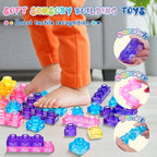 Soft Silicone Building Blocks (40-Piece Set)