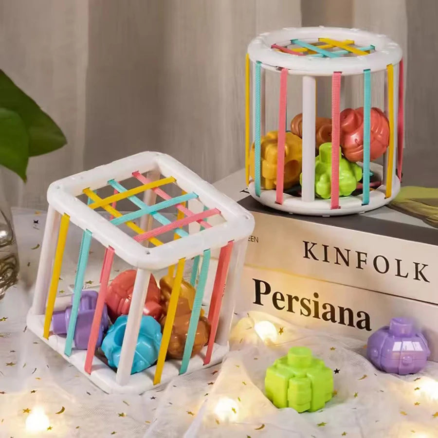 Wooden Shape Sorter Cube