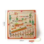 Magnetic Colour & Number Maze