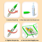 Magic Water Drawing Book
