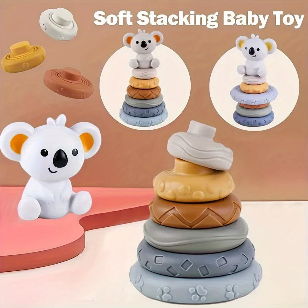 Silicone Stacking & Teething Toy