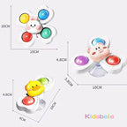 Suction Fidget Spinners (3-Pack)