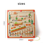 Magnetic Colour & Number Maze