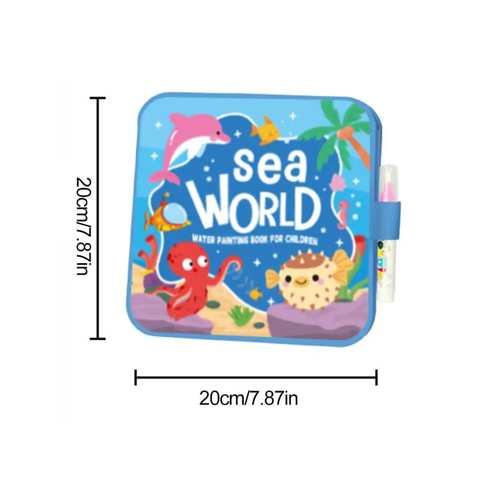 Magic Water Drawing Book