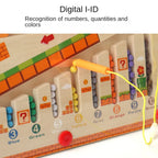 Magnetic Colour & Number Maze