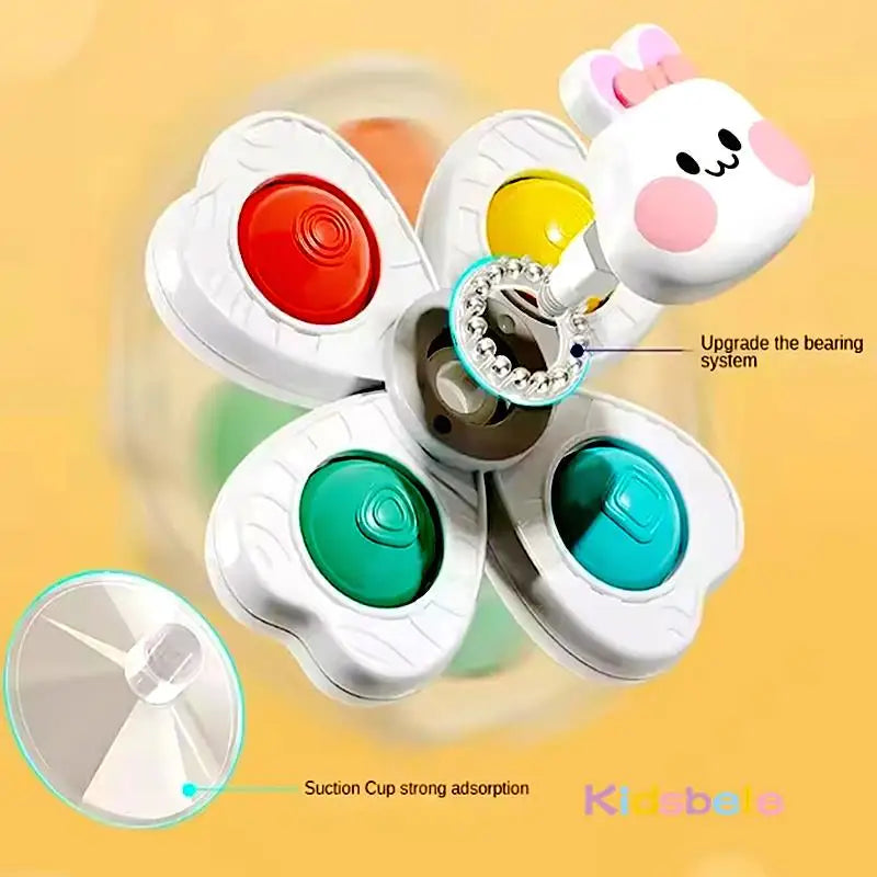 Suction Fidget Spinners (3-Pack)